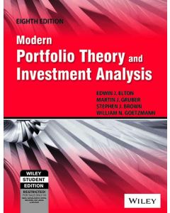 Modern Portfolio Theory and Investment Analysis, 8ed