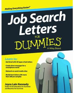 Job Search Letters for Dummies