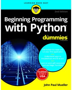 Beginning Programming with Python For Dummies, 2ed
