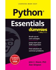 Python Essentials For Dummies