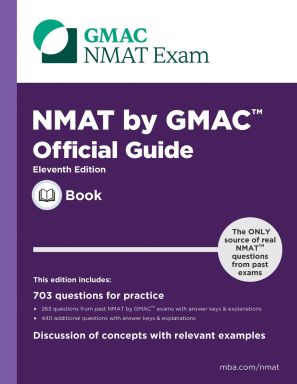 NMAT by GMAC Official Guide, 11ed